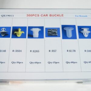 CLIP FERMI FISSAGGIO 300 PZ CARROZZERIA PARAURTI PANNELLI RIVETTI PLASTICA RENAULT 701