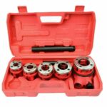 KIT FILIERA FILIERE PER TUBI TUBO IDRAULICI IDRAULICO 5 PZ FILETTATURA 314 EN