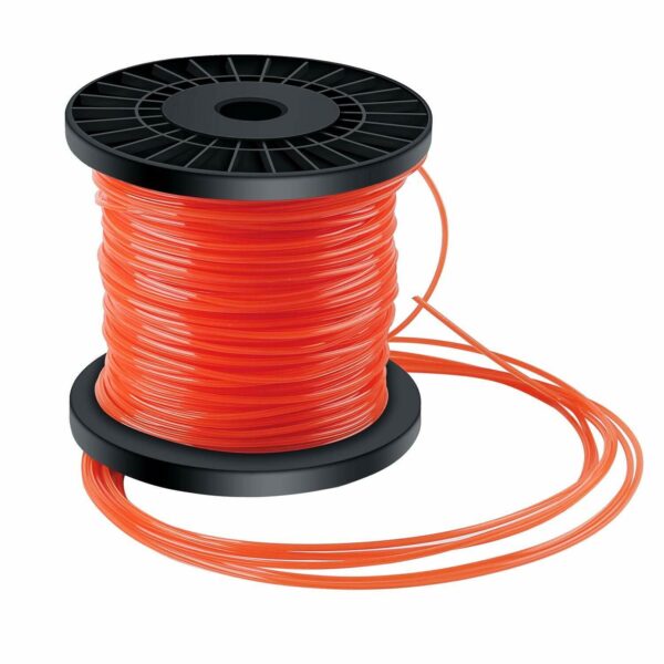 FILO PER DECESPUGLIATORE QUADRO 2.7 MM 100 M BOBINA TAGLIAERBA CAVO MATASSA 619