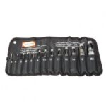 SET PUNZONI FUSTELLE METRICHE 13 PZ PEZZI PER CUOIO 3 22 mm PELLE CINTA 135 SK