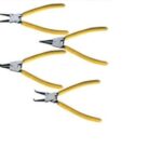 SET 4 PINZE FERMI ANELLI INTERNI ESTERNI AD ALLARGARE STRINGERE SEEGER SEGER