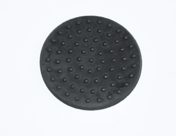 TAMPONE TAPPETINO CUSCINETTO IN GOMMA ROTONDO TONDO PROTEZIONE AUTO CRIC CRICK