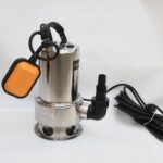 POMPA IMMERSIONE ELETTROPOMPA SOMMERSA INOX 750W ACCIAIO ACQUE SPORCHE CHIARE HO