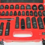 BUSSOLE IMPATTO 32 PZ RINFORZATE AVVITATORE PNEUMATICO 1/2" 8 32 MM PROLUNGA 367