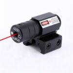 PUNTATORE LASER RED DOT PUNTARE MIRINO MIRA CACCIA 100 M