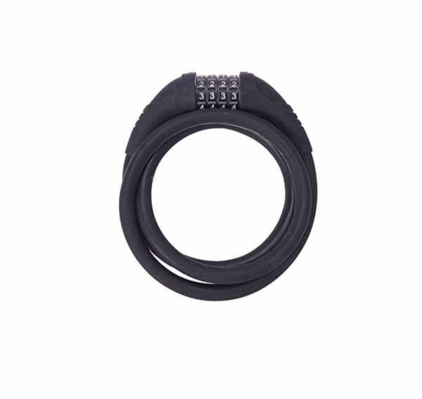 LUCCHETTO CATENA ANTIFURTO TUBO BICI SCOOTER MOTO COMBINAZIONE NUMERI 078
