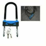 LUCCHETTO A U CATENA SICUREZZA ANTIFURTO MOTO BICI BICICLETTA ARCO RIGIDO 088