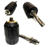 MANDRINO AUTOBLOCCANTE PER TRAPANO 2-13mm + ADATTATORE SDS PLUS 2-13mm 1/2 F.