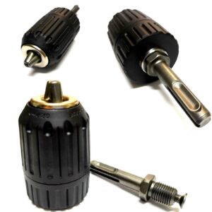 MANDRINO AUTOBLOCCANTE PER TRAPANO 2-13mm + ADATTATORE SDS PLUS 2-13mm 1/2 F.