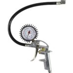 MANOMETRO ARIA COMPRESSA PRESSIONE PISTOLA GONFIAGGIO GONFIA GOMME 15 BAR 162 ox