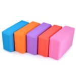 BLOCCO MATTONE SCHIUMA FITNESS PALESTRA YOGA GINNASTICA AEROBICA COLORATI