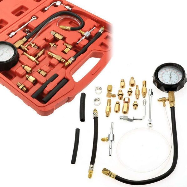 KIT TESTER PROVA COMPRESSIONE PRESSIONE DIESEL CARBURANTE INIEZIONE POMPA 597