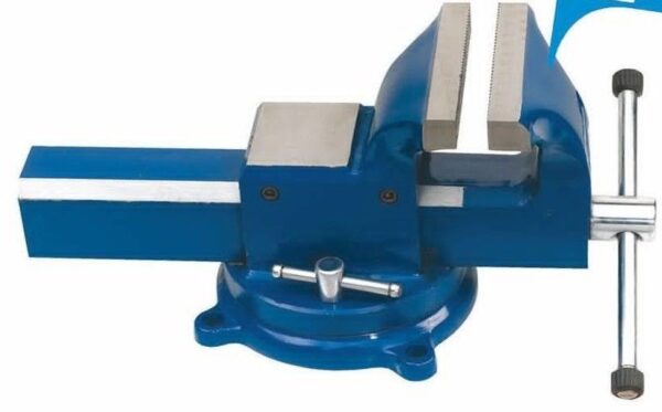 MORSA DA BANCO GIREVOLE 150 mm INCUDINE PROFESSIONALE IN GHISA E ACCIAIO 487 c
