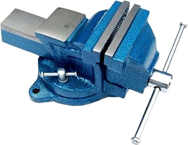 MORSA DA BANCO GIREVOLE 100 mm INCUDINE PROFESSIONALE IN GHISA E ACCIAIO 865 EN