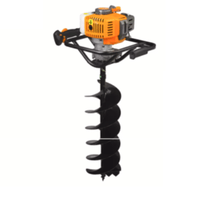 TRIVELLA MOTOTRIVELLA A SCOPPIO 63 CC 2 PUNTE  100 150 MM SABBIA  BUCHI 164