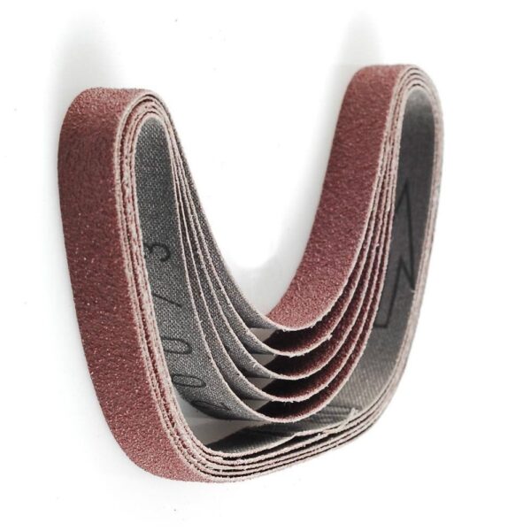NASTRI NASTRO ABRASIVI PER LEVIGATRICE ELETTRICA 13x457MM GRANA 40 60 80 120 5PZ