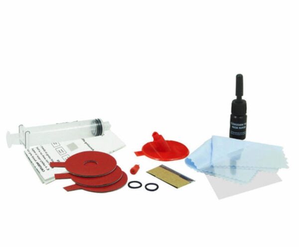 KIT RIPARAZIONE PARABREZZA CREPE VETRI RIPARA VETRO RESINA AUTO CAMION 751 visb