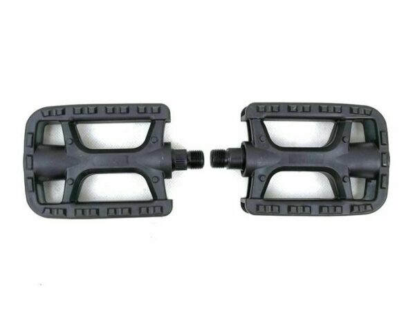 COPPIA PEDALI ANTISCIVOLO MOUNTAIN BIKE BICI BICICLETTA MTB RIFRANGENTI NERI WS