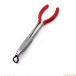 PINZE LUNGA VALVOLE 11" 28CM BECCO LUNGO TONDO ANELLO MECCANICI VALVOLE AUTO MOLLE