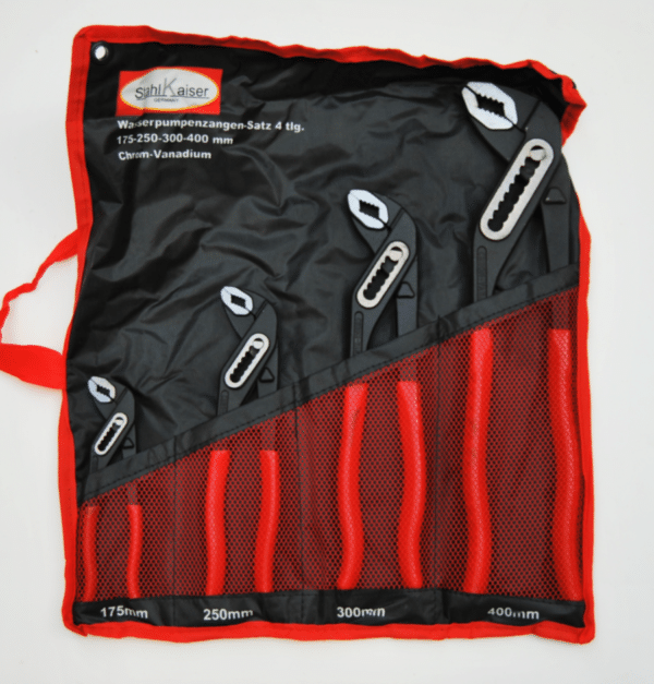 SET PINZE POLIGRIP 4 PZ PAPPAGALLO 175 250 300 400 mm PINZA PRO+ 667