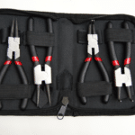 MINI PINZE SEEGER 4PZ FERMI ANELLI 175mm INTERNI ESTERNI ALLARGARE STRINGERE 186