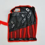 TRIS PINZE POLIGRIP PAPPAGALLO 3 PZ GERMANY 175 250 300 MM PINZA ASTUCCIO 494