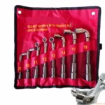 SET CHIAVI CHIAVE A PIPA 8 PEZZI IN ACCIAIO 8-19mm ASTUCCIO 398XI