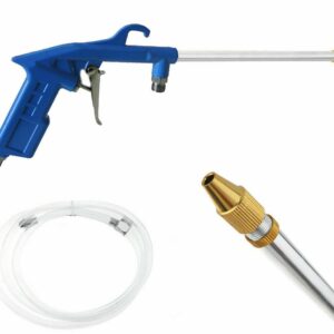 PISTOLA SOFFIAGGIO ARIA COMPRESSA COMPRESSORE ATTACCO RAPIDO CANNA CORTA 923