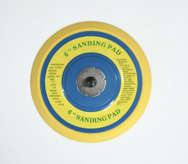 PLATORELLO GOMMA DISCO 150 mm LUCIDATRICE LUCIDATURA LUCIDARE 6" POLLICI