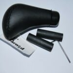 POMELLO LEVA CAMBIO AUTO MACCHINA MANOPOLA UNIVERSALE MANUALE NERA 115