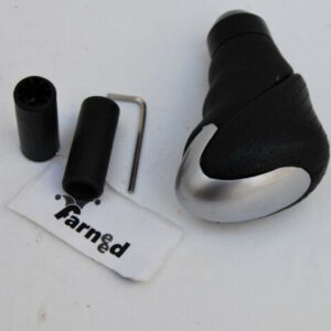 POMELLO LEVA CAMBIO AUTO MACCHINA MANOPOLA UNIVERSALE MANUALE NERA O ROSSA 666