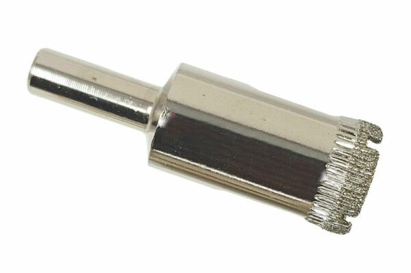 PUNTA FRESA CERAMICA DIAMANTATA VETRO FORO MARMO DIAMANTE TRAPANO 18 MM 5NZO