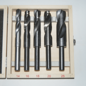 PUNTE TRAPANO 5pz PER FERRO HSS 14 25MM RIDOTTE METALLO ACCIAIO PUNTA CASSETTA S