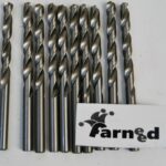 PUNTE PER TRAPANO ACCIAIO TITANIO HSS per metallo set 10 pz 7 mm