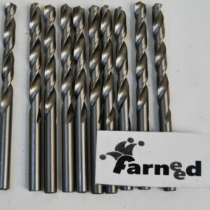PUNTE PER TRAPANO ACCIAIO TITANIO HSS per metallo set 10 pz 7 mm