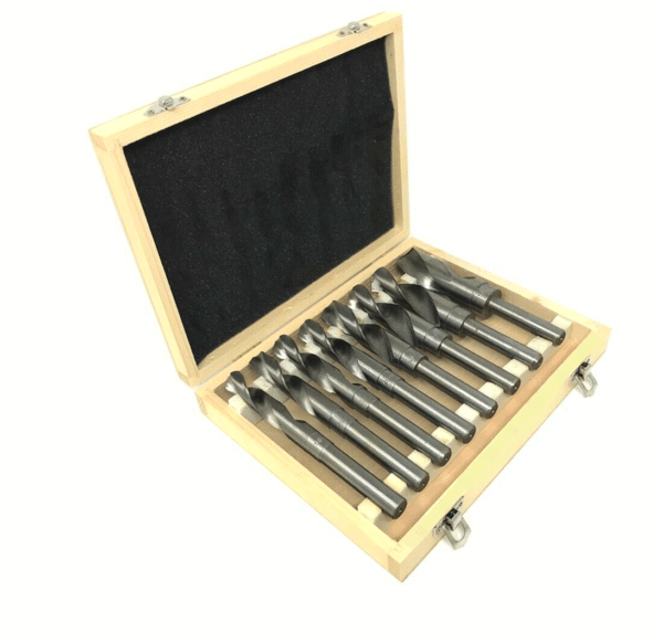 PUNTE TRAPANO 8pz PER FERRO HSS 14 25MM RIDOTTE METALLO ACCIAIO PUNTA CASSETTA S