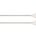 COPPIA REMI REMO PAGAIA 2PZ 107CM CANOTTO GOMMONE BARCA CANOA KAYAK ESTENDIBILE 496 2S