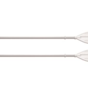 COPPIA REMI REMO PAGAIA 2PZ 107CM CANOTTO GOMMONE BARCA CANOA KAYAK ESTENDIBILE 496 2S