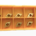 10 PLACCHETTE INSERTO UTENSILI TORNIO INSERTI A ROMBO LATO 7 MM PLACCHETTE