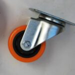 RUOTA RUOTE ROTELLE 75X32 MM CARRELLO CARRELLI INDUSTRIALI GIREVOLE CUSCINETTI
