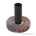 RUOTA LAMELLARE CARTA ABRASIVA LEGNO PER SMERIGLIATRICE A TAMBURO 420W 239 SILV