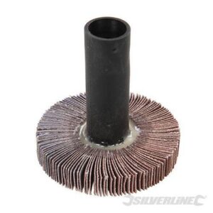RUOTA LAMELLARE CARTA ABRASIVA LEGNO PER SMERIGLIATRICE A TAMBURO 420W 239 SILV