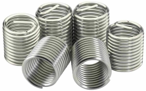 HELICOIL MOLLE RIPRISTINA RIPARAZIONE FILETTI ROVINATI VCOIL elicoidi m6x1,25 bu