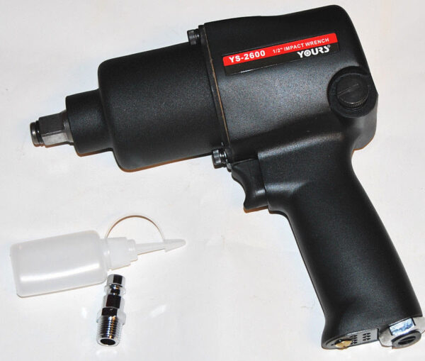 PISTOLA AVVITATORE ARIA COMPRESSA PNEUMATICO IMPULSI 1/2" PROFESSIONALE 307