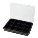 VALIGETTA CONTENITORE 12 SCOMPARTI PORTA MINUTERIA UTENSILI 18x13x3,2 cm 201