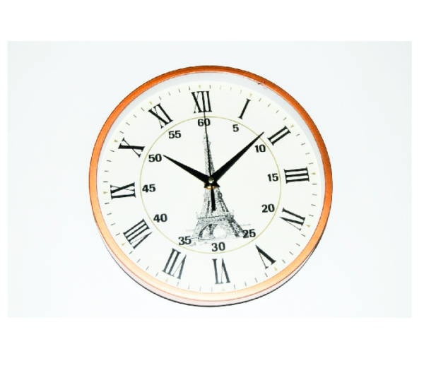 OROLOGIO DA PARETE MURO TONDO ROTONDO CASA UFFICIO VINTAGE PARIGI PARIS 791