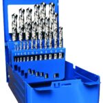 SET 25 PUNTE TRAPANO PER ACCIAIO GHISA ALLUMINIO FERRO 347