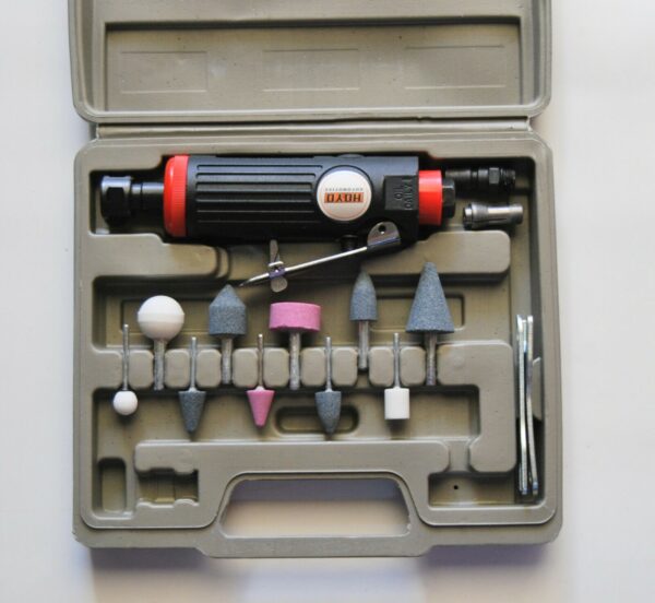SMERIGLIATRICE MOLETTA DREMEL ARIA PNEUMATICO MINI TRAPANO FRESA MOLA 105
