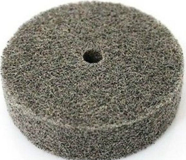SPAZZOLA RUOTA PER LUCIDARE LUCIDATURA  75mm  RICAMBIO PER MINI MOLA DA BANCO