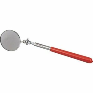 SPECCHIETTO TELESCOPICO SPECCHIO ALLUNGABILE SNODATO LAVORI PRECISIONE MECCANICO TONDO
